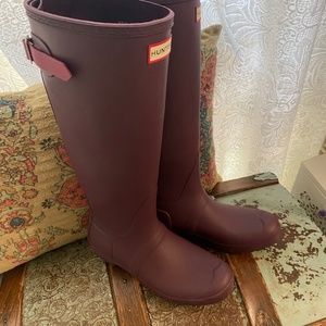Hunter rain boots